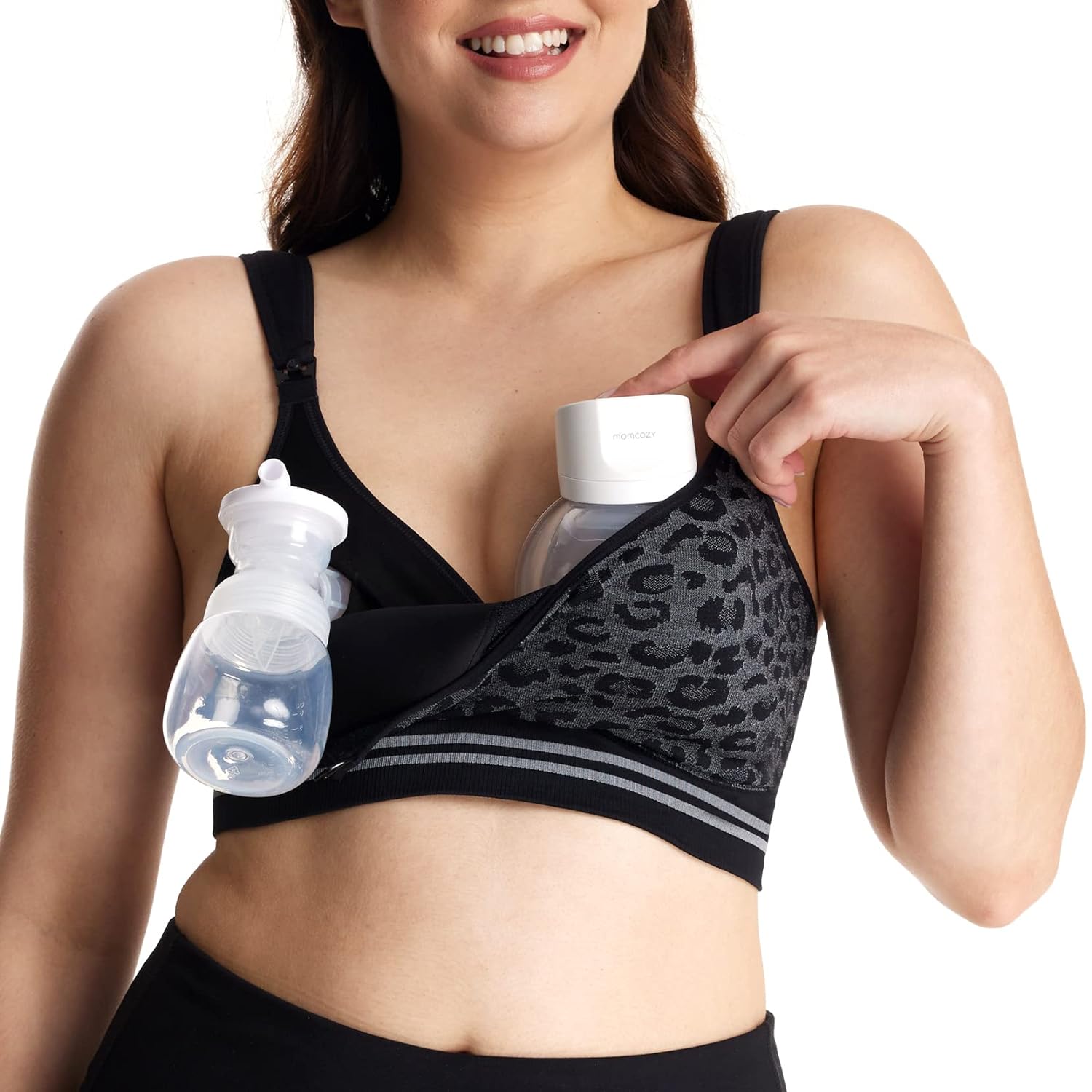 Momcozy 4-in-1 Pumping Bra Hands Free YN12