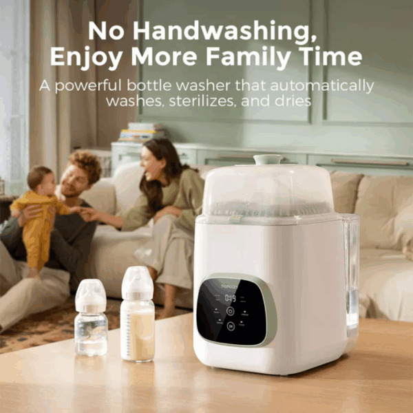 Momcozy KleanPal Pro Baby Bottle Washer, Sterilizer and Dryer