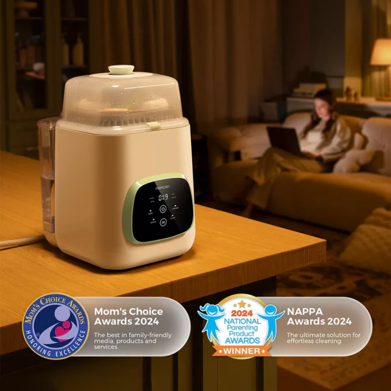 Momcozy KleanPal Pro Baby Bottle Washer, Sterilizer and Dryer