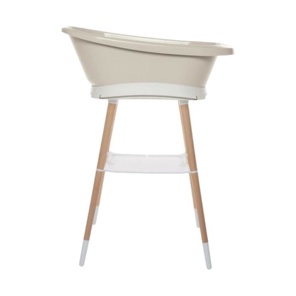 Bebejou Sense Edition Bath + Stand -Taupe(Built in Digital Thermometer)