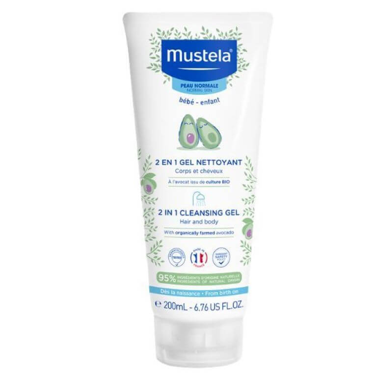 Mustela – 2-In-1 Cleansing Gel 200ml