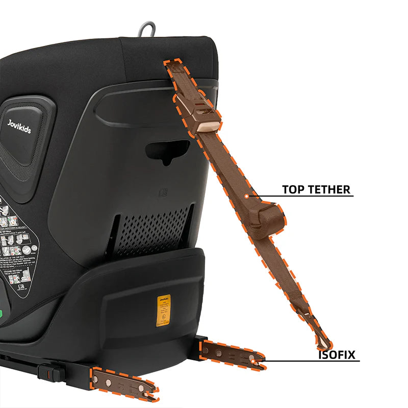 Jovikids CICI TT i-Size Child Seat 76-150cm