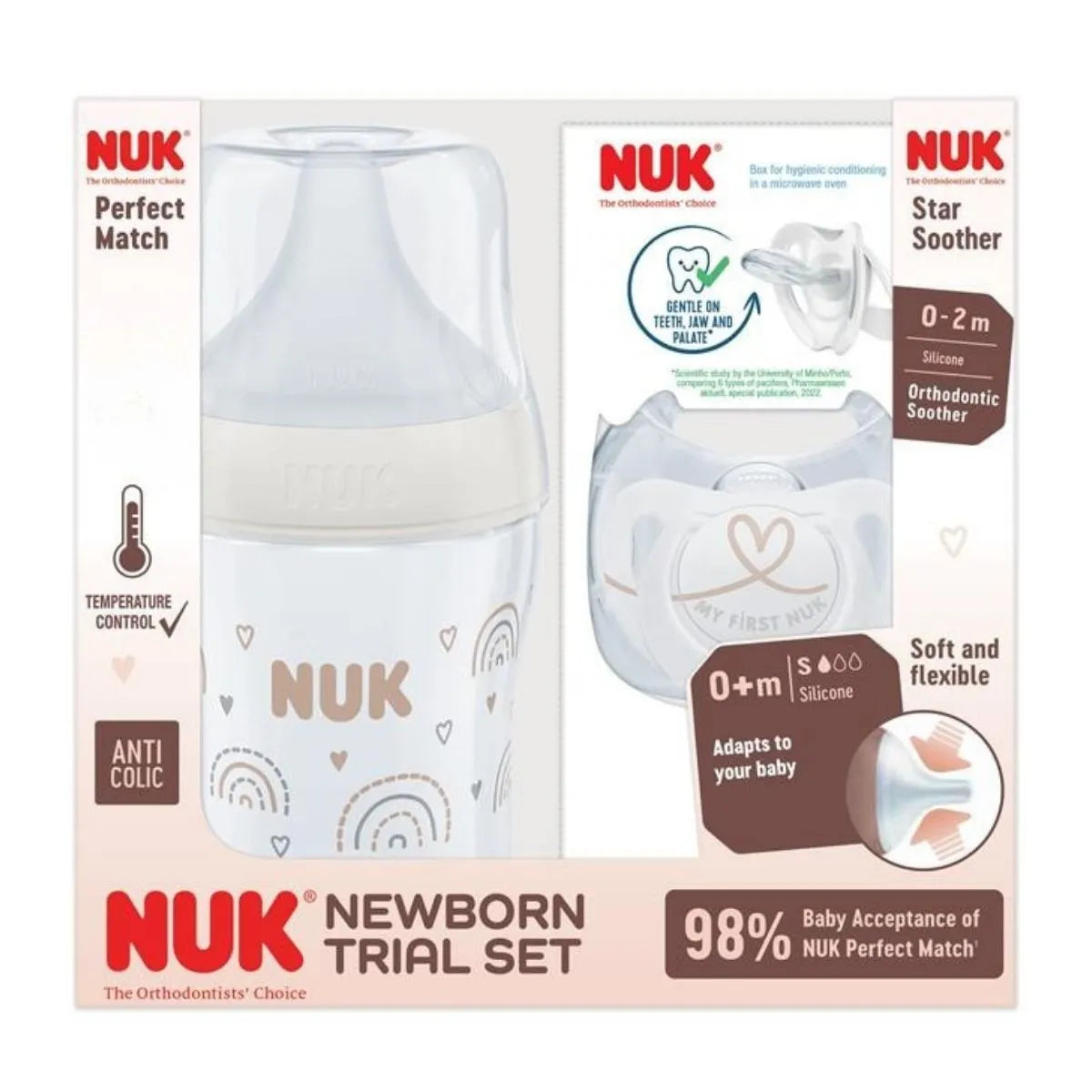 Nuk Perfect Match Trial Pack