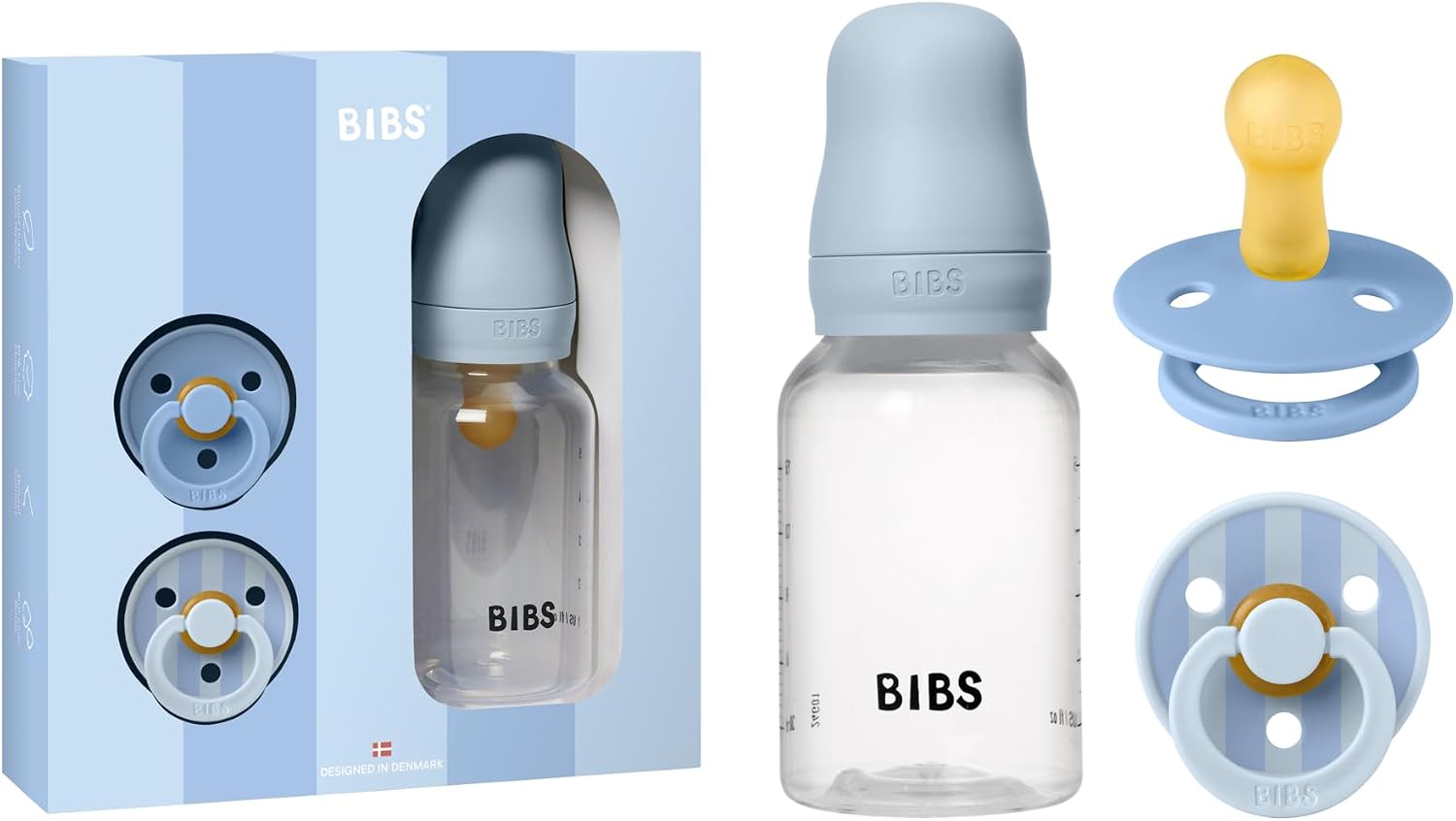 BIBS Newborn Baby Sprinkle Gift Set