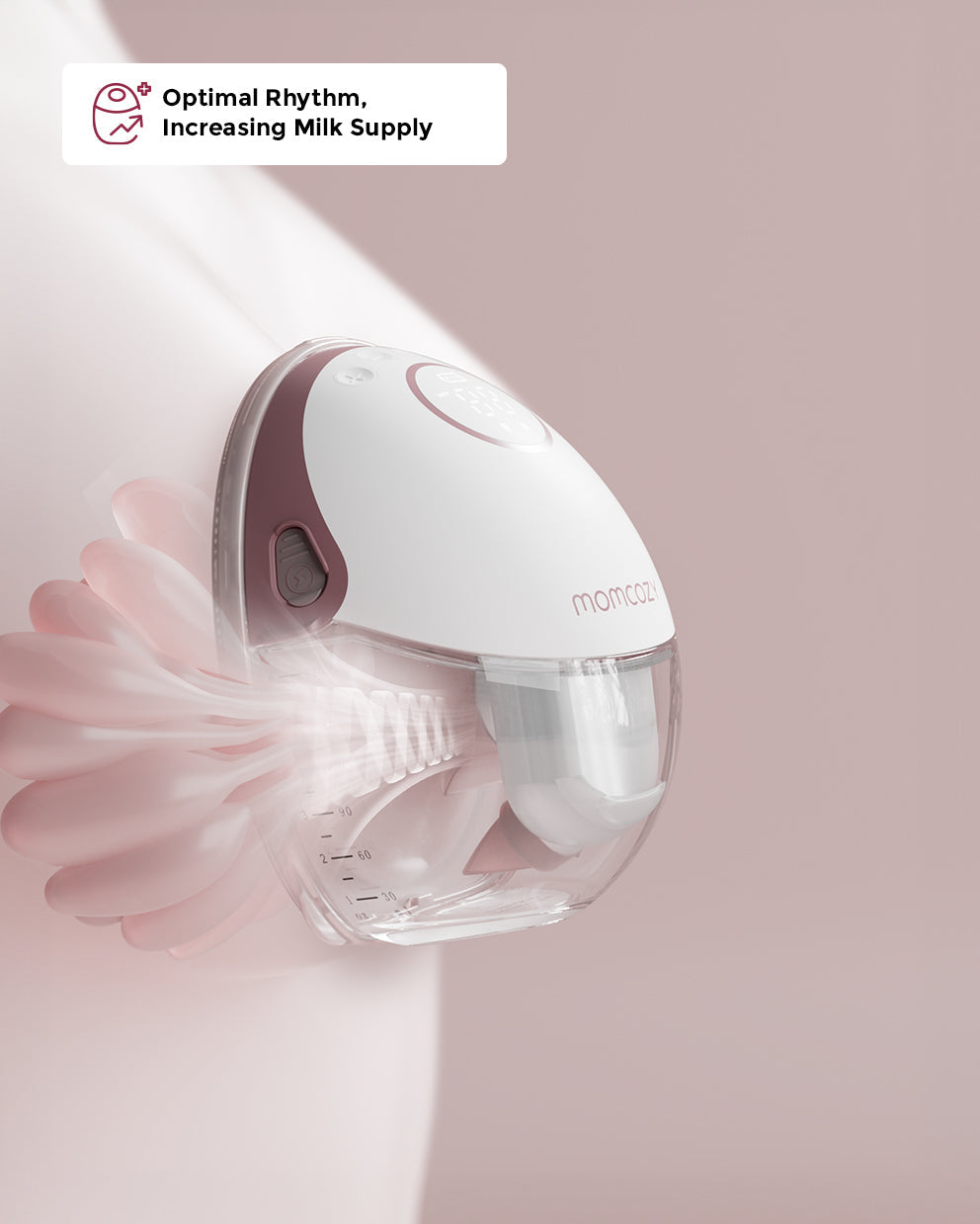 Momcozy Hands-free Slim Breast Pump M6