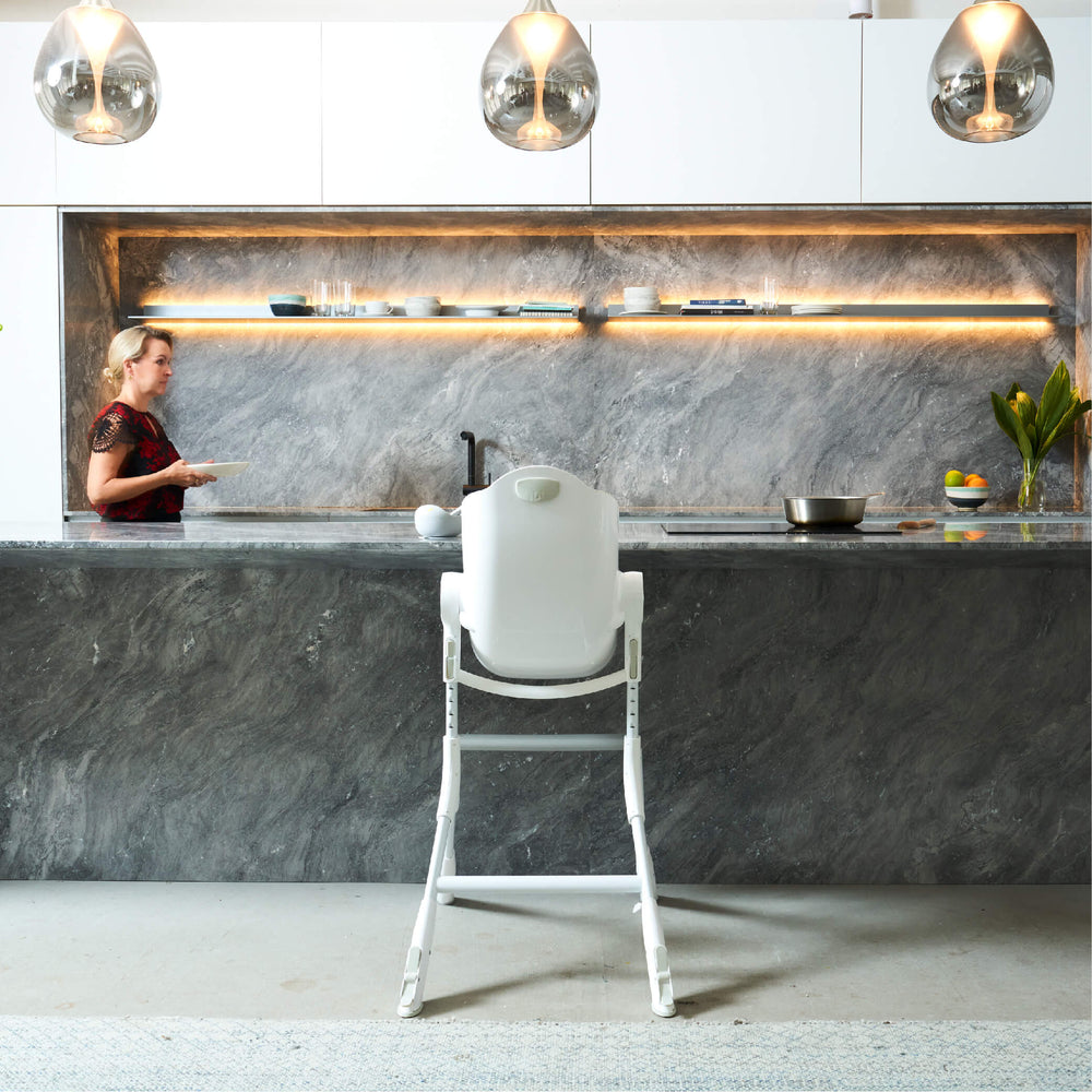 Oribel Cocoon Z High Chair | Lounger - Cool Grey