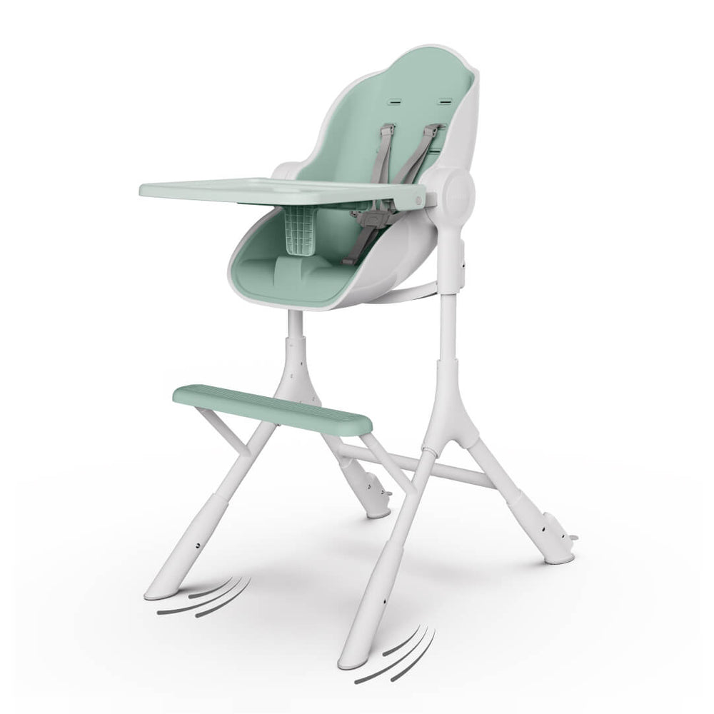 Oribel Cocoon Z High Chair | Lounger - Avocado Green