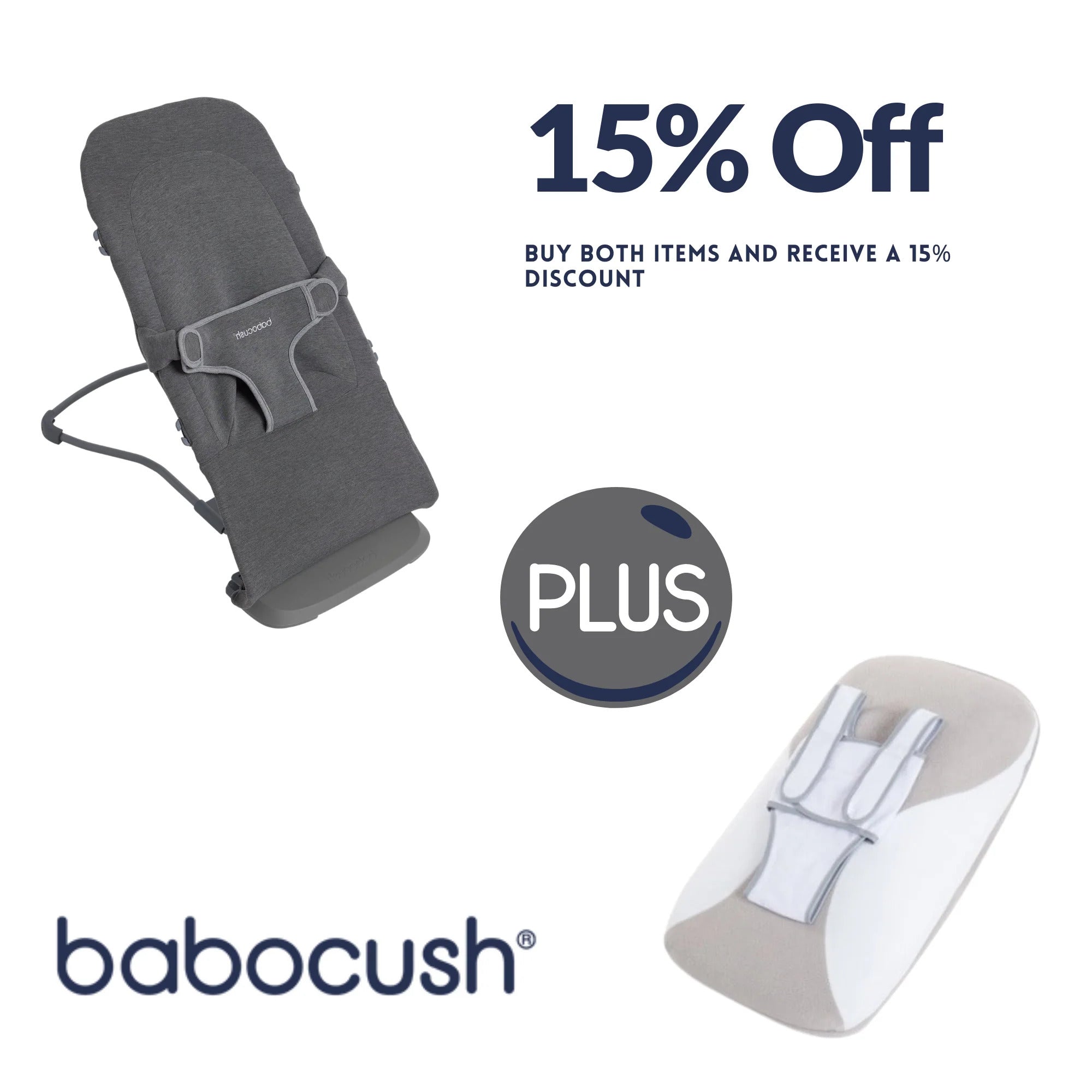 Babocush – Ergonomic Baby Bouncer & Newborn Comfort Cushion