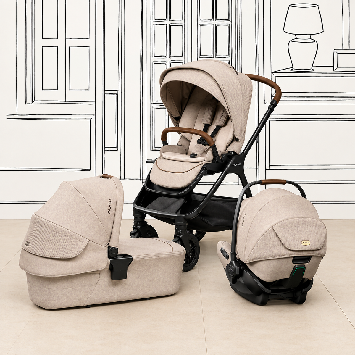 Nuna Cosmopolitan Collection | TRIV next, LYTL & ARRA flex