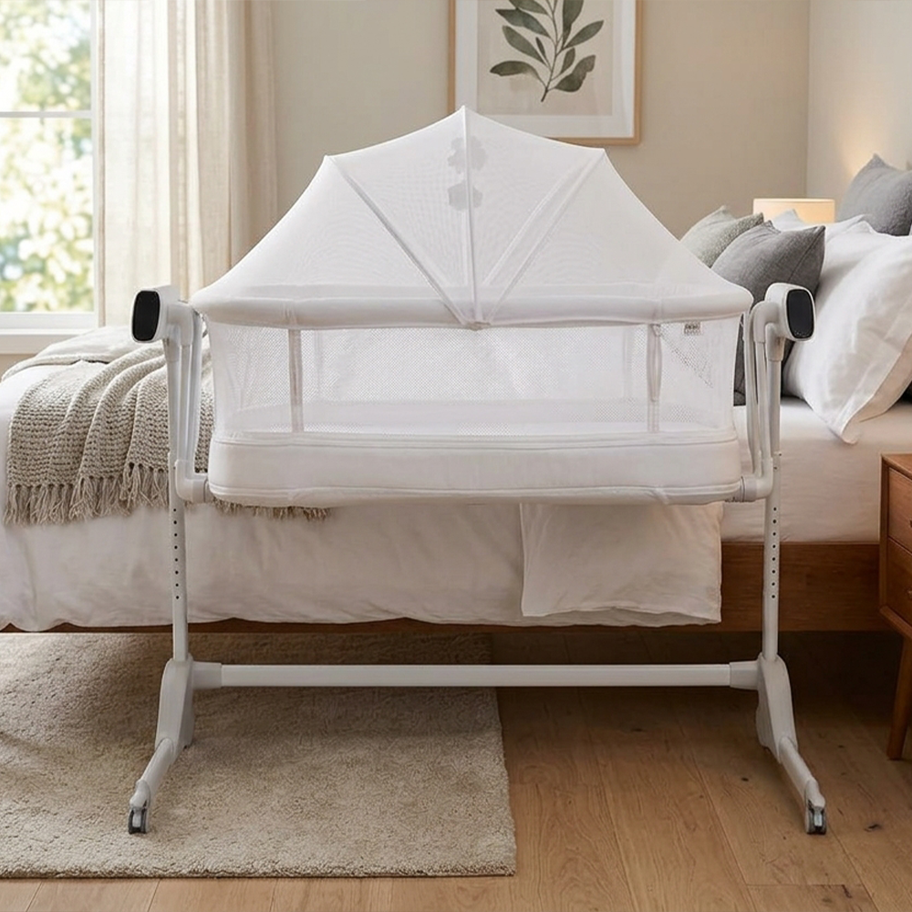 Mola Nursery 2 in 1 Electric Co Sleeper and Soothing Bassinet