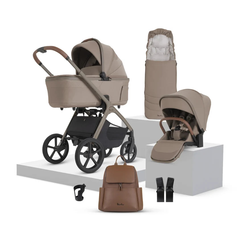Silver Cross Cove 2 Travel System Accessory Bundle (8 piece)