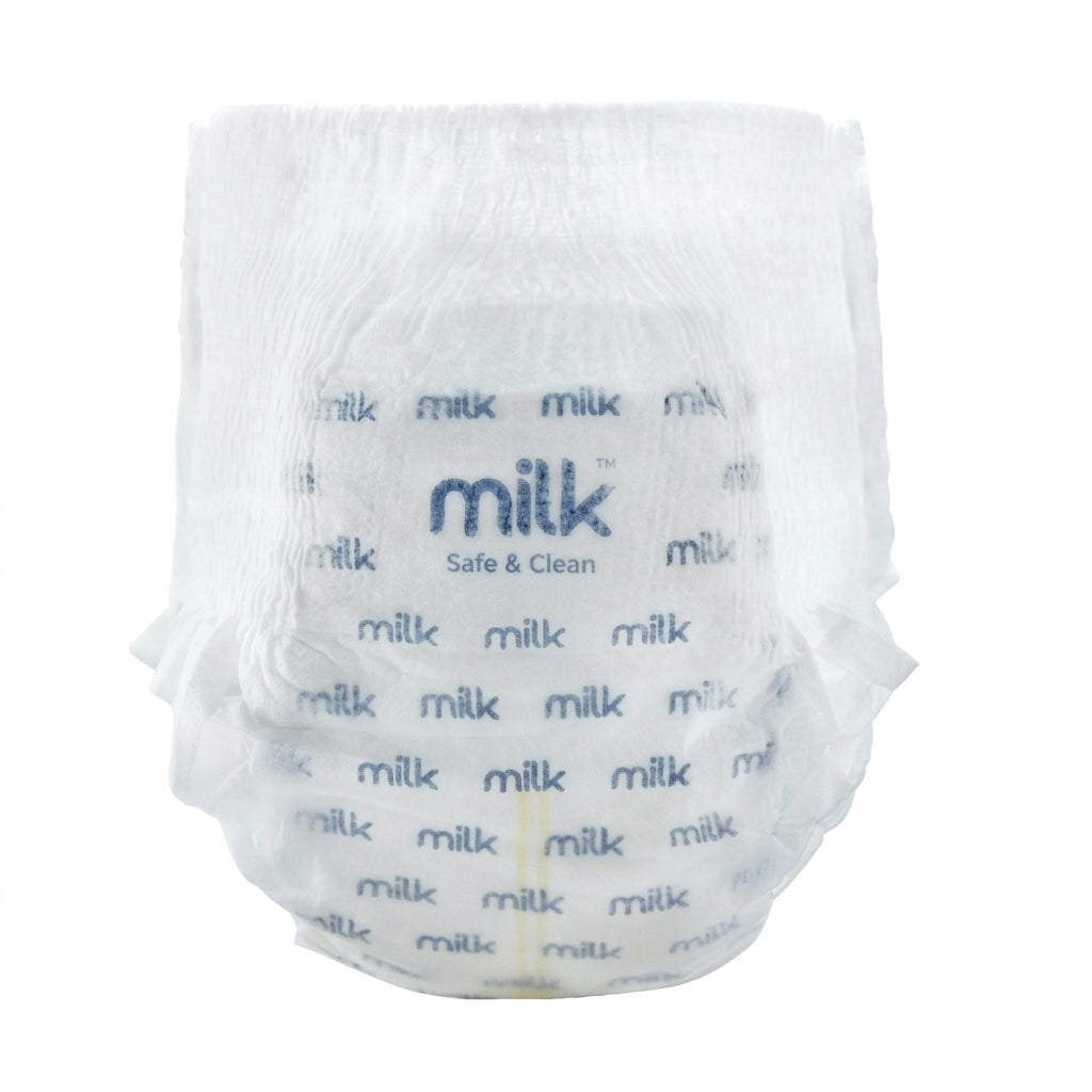 Milk Baby Diaper Yoga Pants Size L, 36 Count 9-17 kg