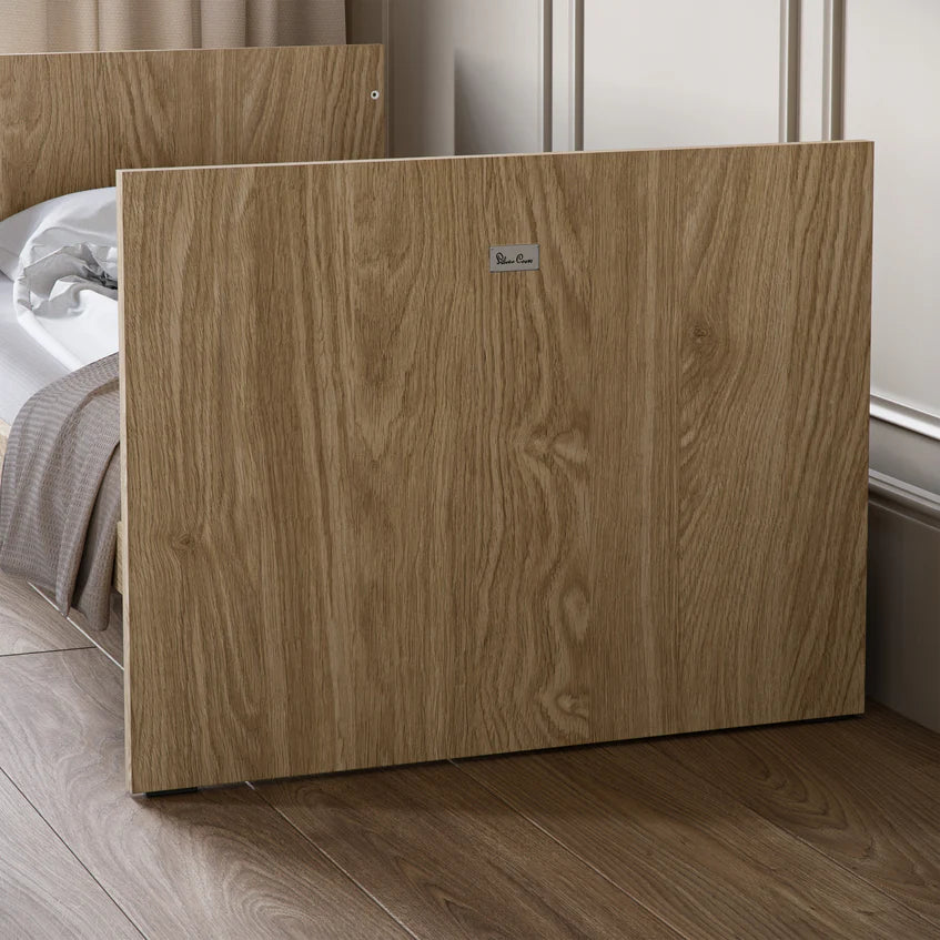 Silver Cross Geneva Oak Cot Bed