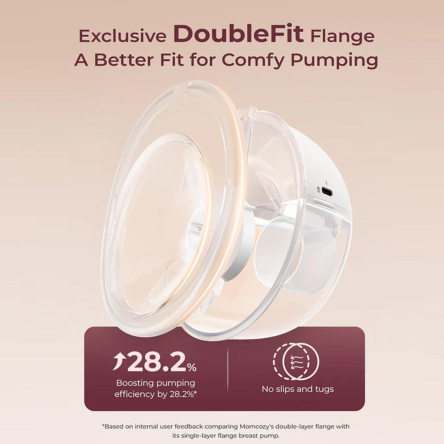 Momcozy M5 Single Lightweight Wearable Breast Pump