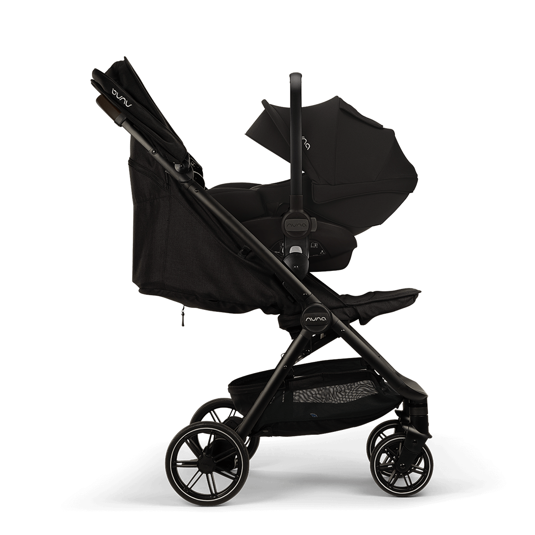 Nuna TRVL LX Stroller Caviar