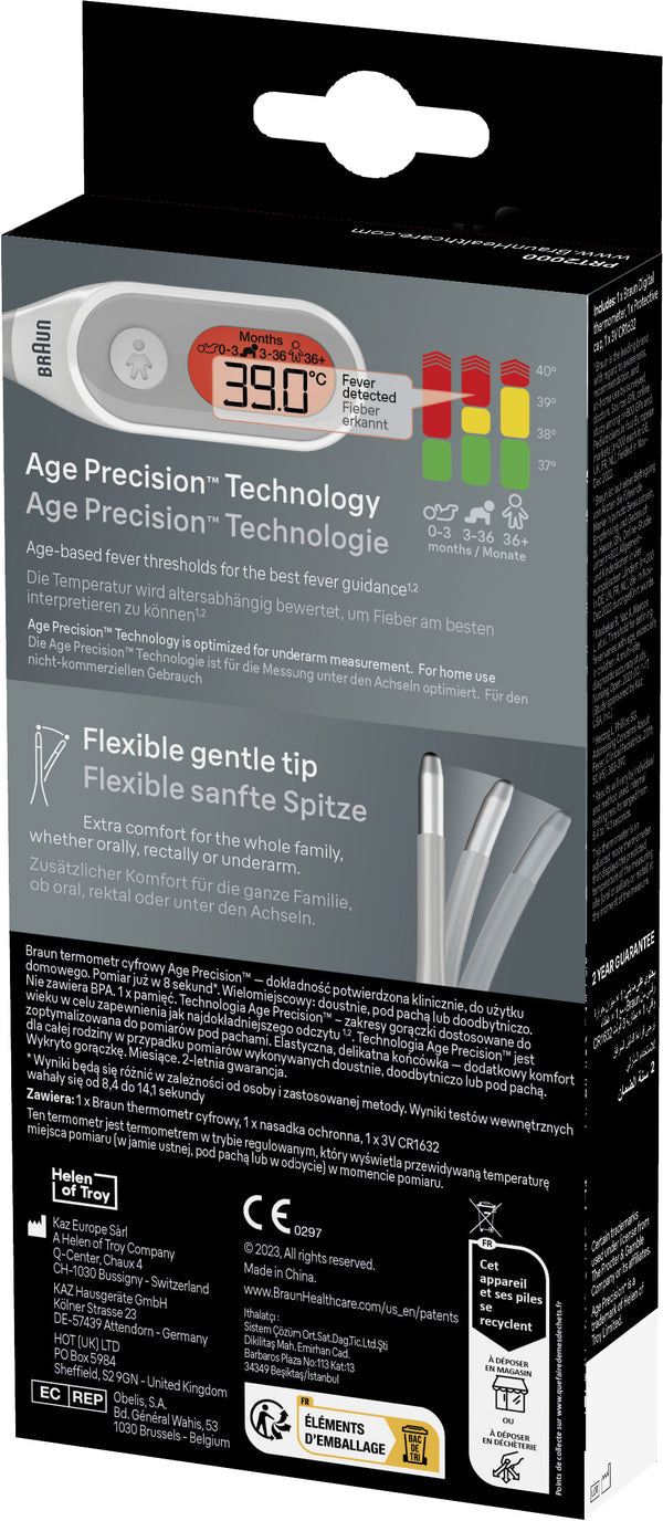 Braun PRT 2000 High Speed Digital Thermometer
