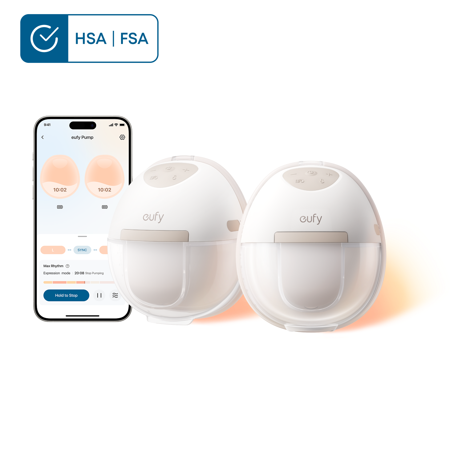 eufy E20 Smart Wearable Electric Breast Pump