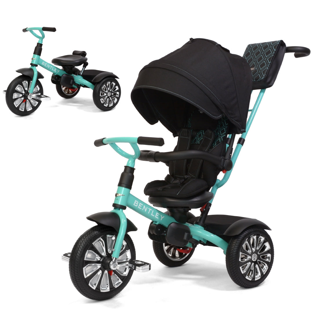 Bentley Mulliner Inspired -6 In 1 Stroller Trike-Tiffany