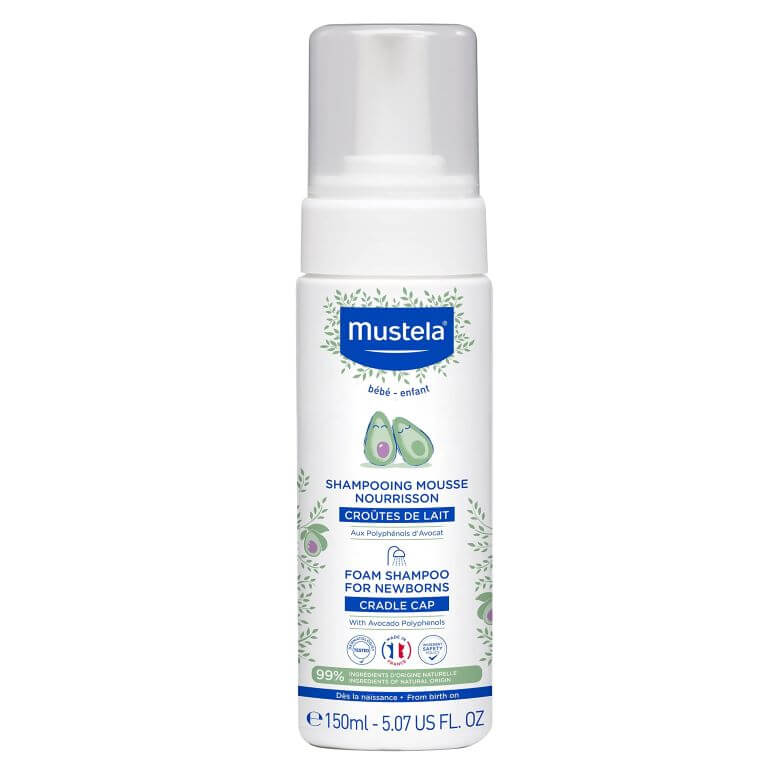 Mustela Foam Shampoo Cradle Cap 150ml