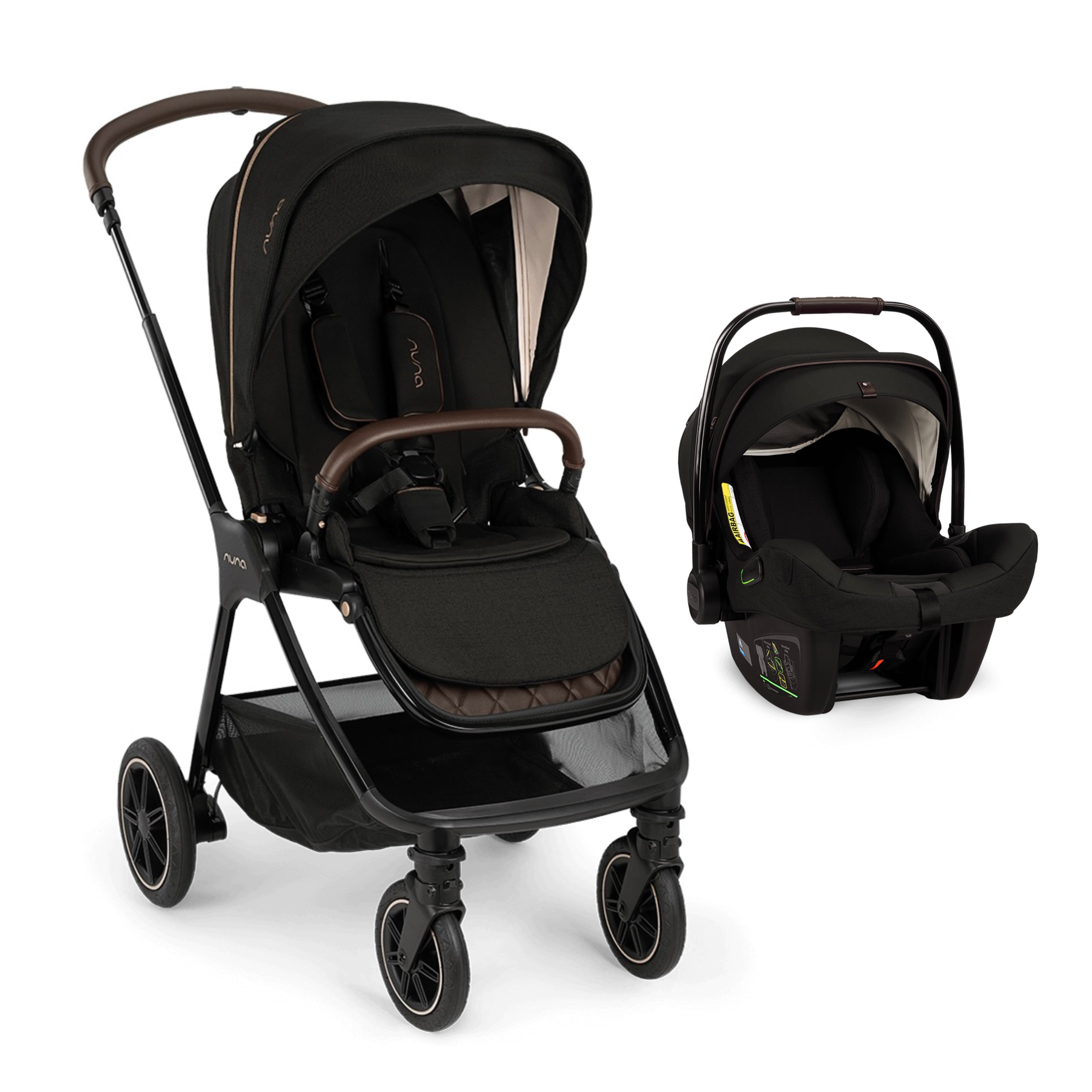 Nuna TRIV next + PIPA next travel system -Riveted