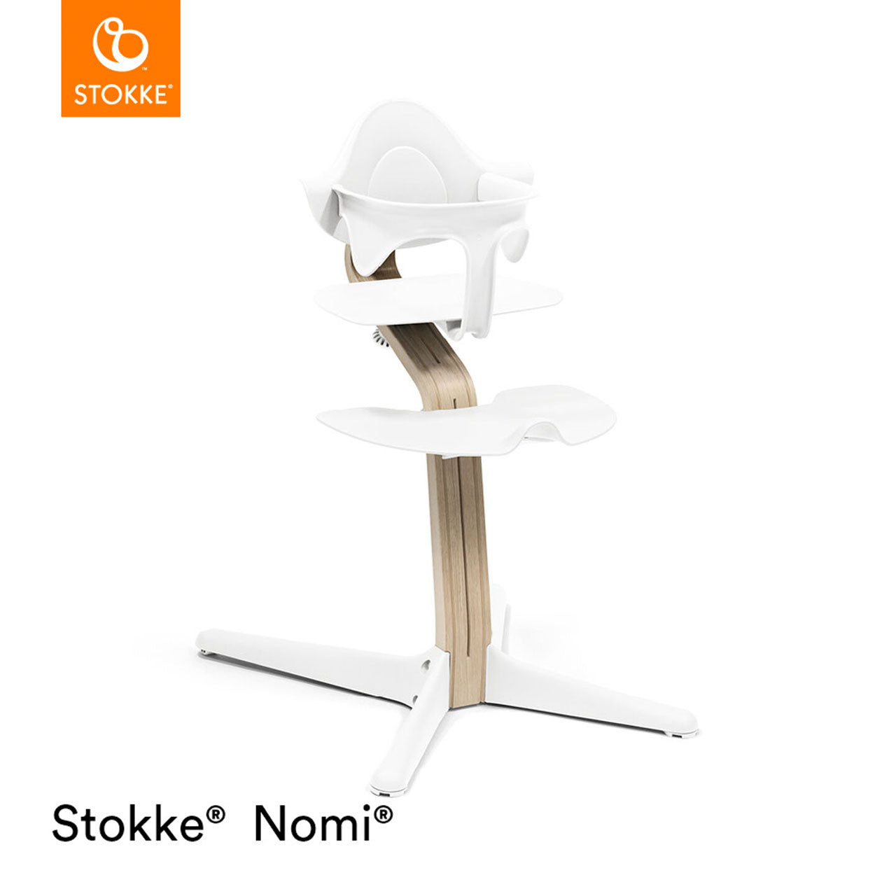 Stokke® Nomi® Chair - Natural/White