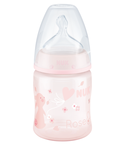 Nuk Biberón Fc+ Rose 0-6 M Silicona 150 Ml