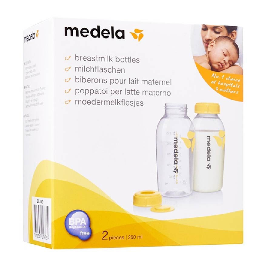 MEDELA BREAST MILK BOTTLES 250ML 2pk