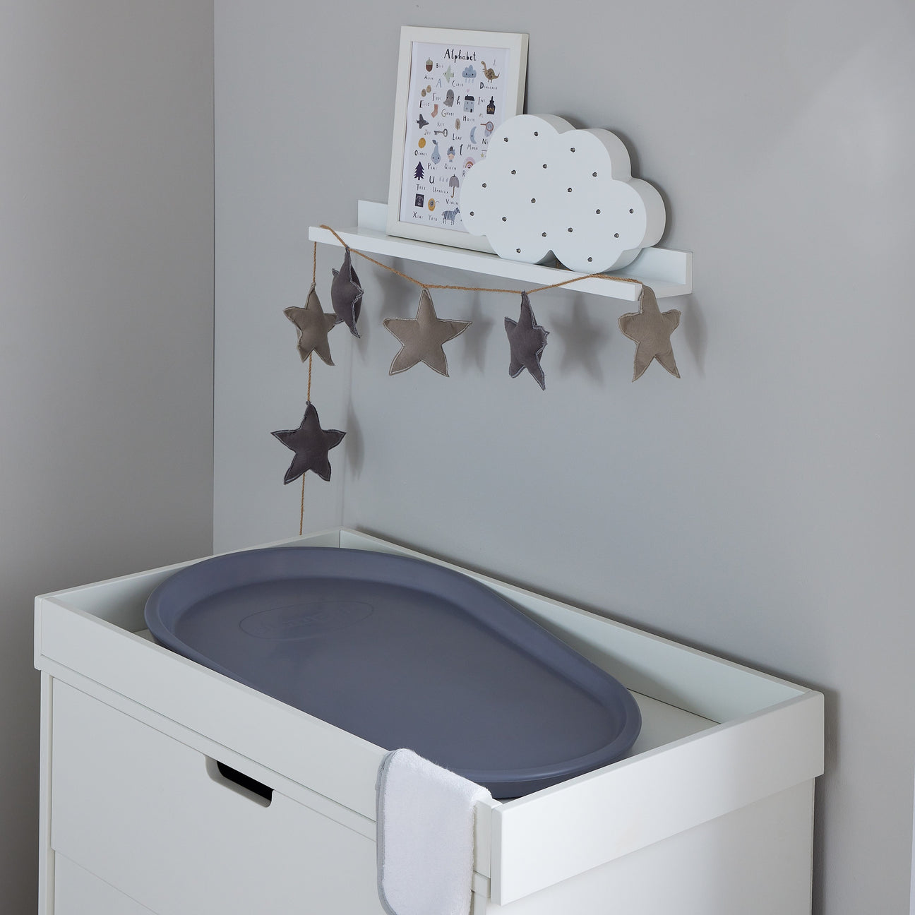 Shnuggle Squishy Changing Mat GREY