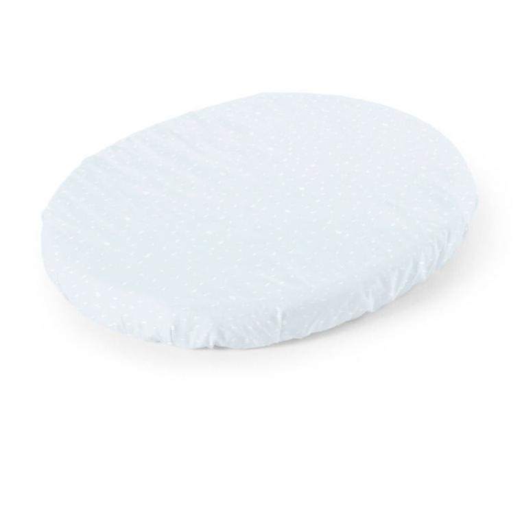 Round Cot Stage 1 -Percale Fitted sheet