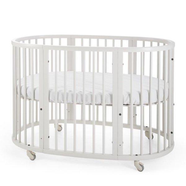 stokke sleepi v2 mattress STOKKE® Sleepi Bed-White v2 + stokke mattress – A-Zee Babys World