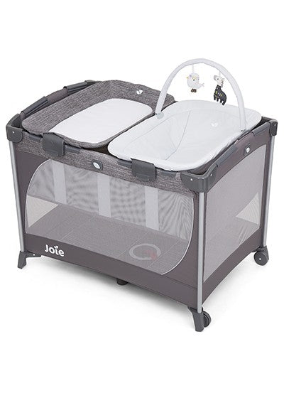 Joie Commuter Change & Snooze Linen Grey