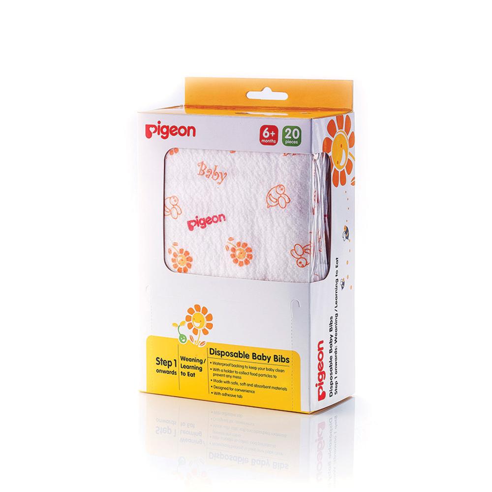 Pigeon Disposable Baby Bibs 20s