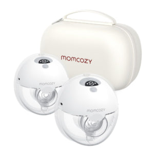 Momcozy Wearable Electric Breast Pump Hands-Free M5 Grey Double