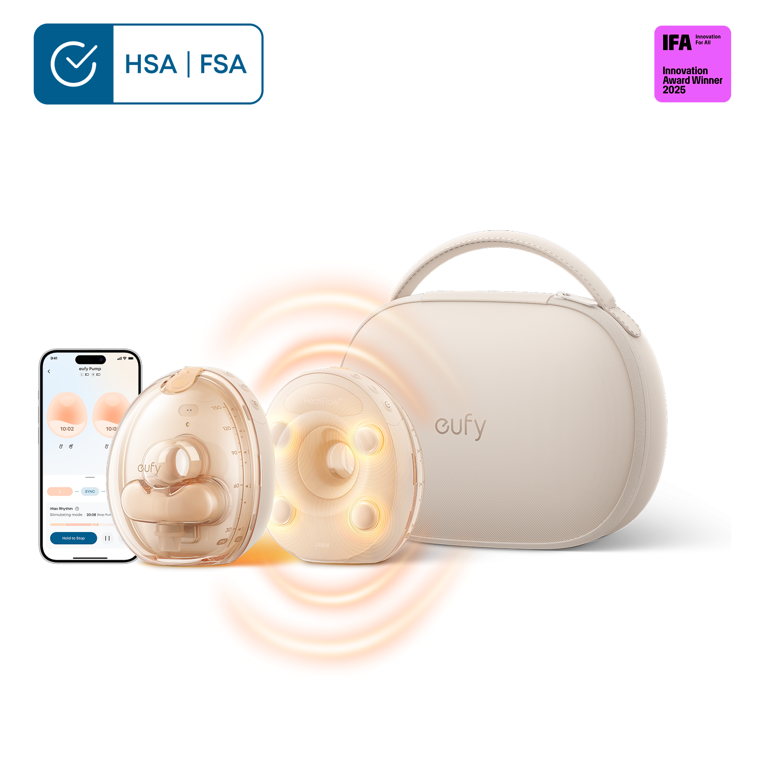 eufy S2 Pro Smart Wearable Breast Pump