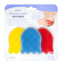 Load image into Gallery viewer, Ubbi Silicone Bath Sponges