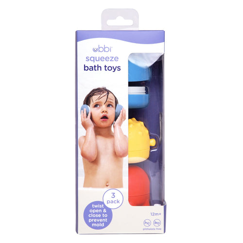 Ubbi Squeeze Bath Toys