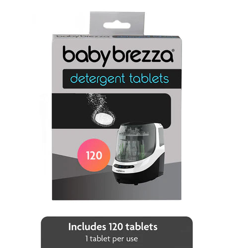 Baby Brezza Detergent Tablets for Bottle Washer Pro (Pack of 120)