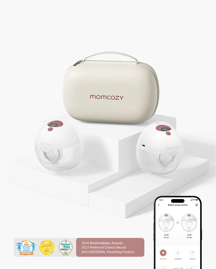 Momcozy Wearable Electric Breast Pump Hands-Free M5