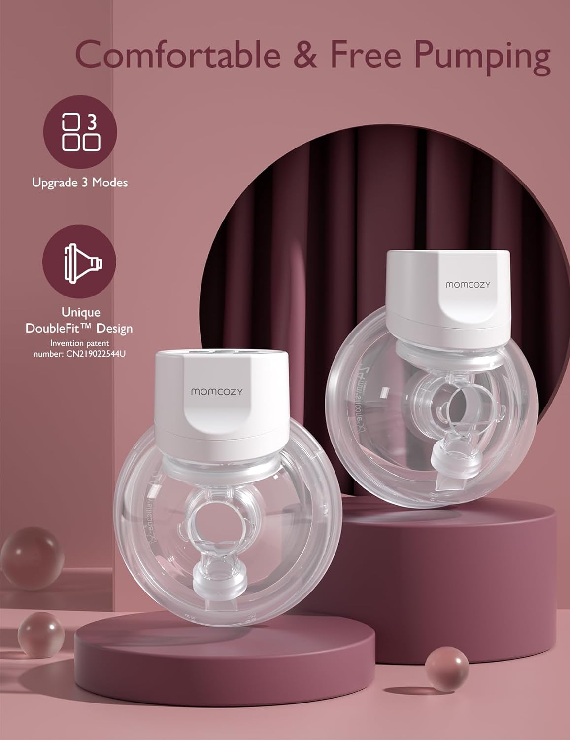 Momcozy Double Wearable Breast Pump S12 Pro – A-Zee Babys World