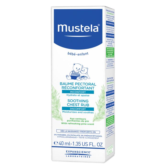 Mustella Soothing Chest Rub 40ml