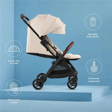 Load image into Gallery viewer, Silver Cross Jet 5 (Newborn Cabin Approved Stroller)- Almond