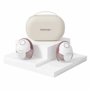 Momcozy Wearable Hands-free Breast Pump Mobile Style M6 Red Double