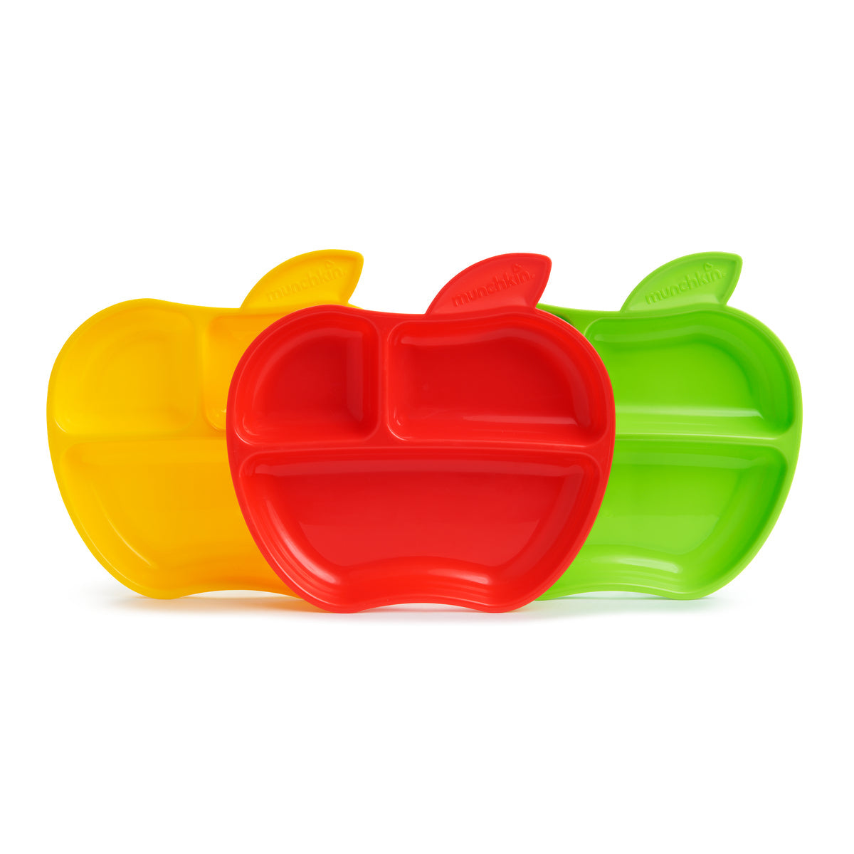 lil'Apple Plates - 3 PK