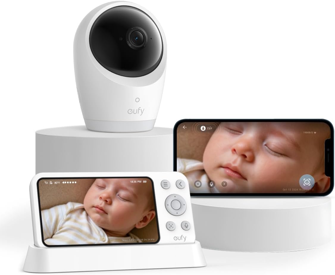 eufy E21 Wireless 4K Portable Smart Baby Monitor