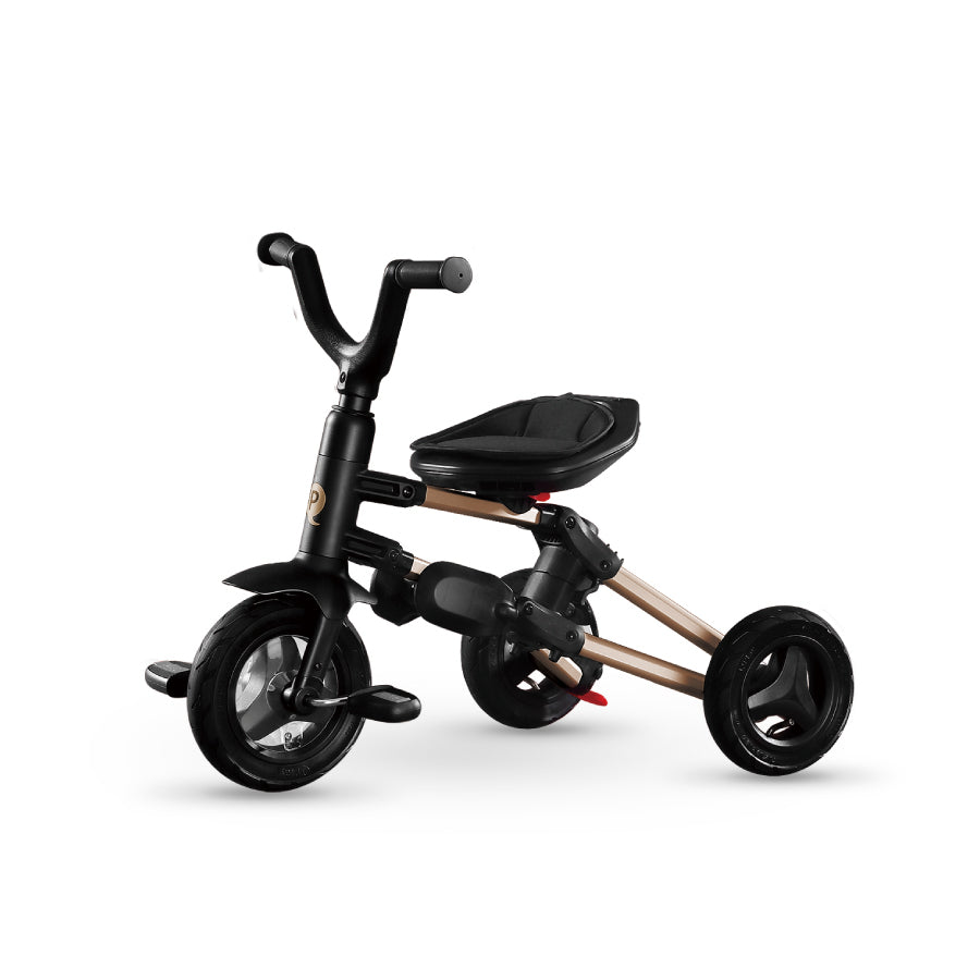QPlay NOVA Folding trike 三輪車 手押し 折りたたみ式 Qplay Nova Special edition GOLD – A-Zee Babys World