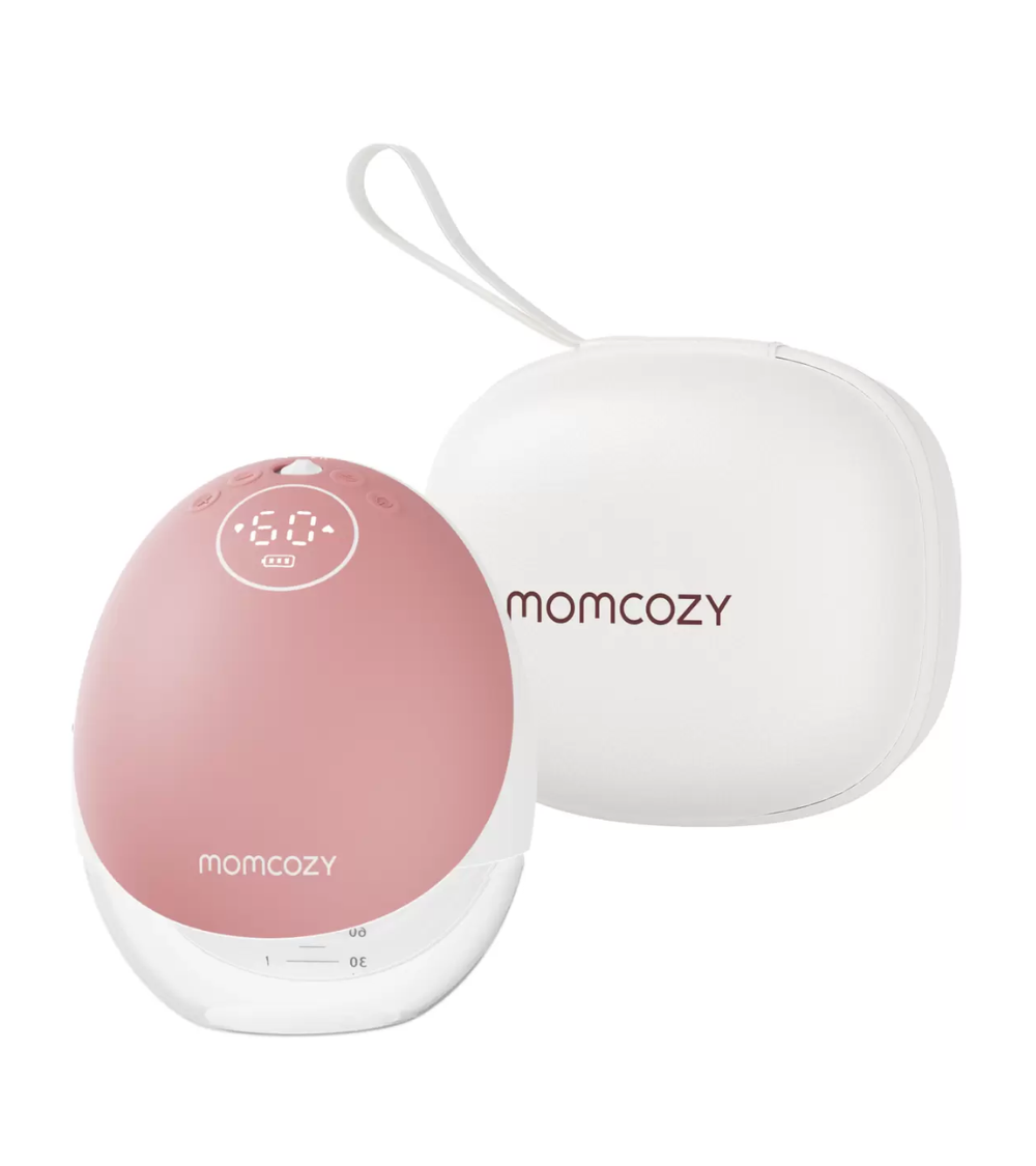 Momcozy Wearable Hands Free Mobile Breast Pump M9 | Red Single