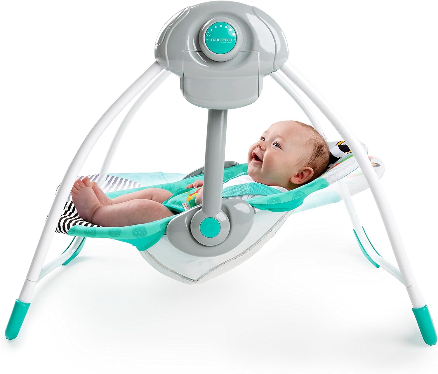 Bright Starts-Zig Zag Zebra Portable Swing – A-Zee Babys World