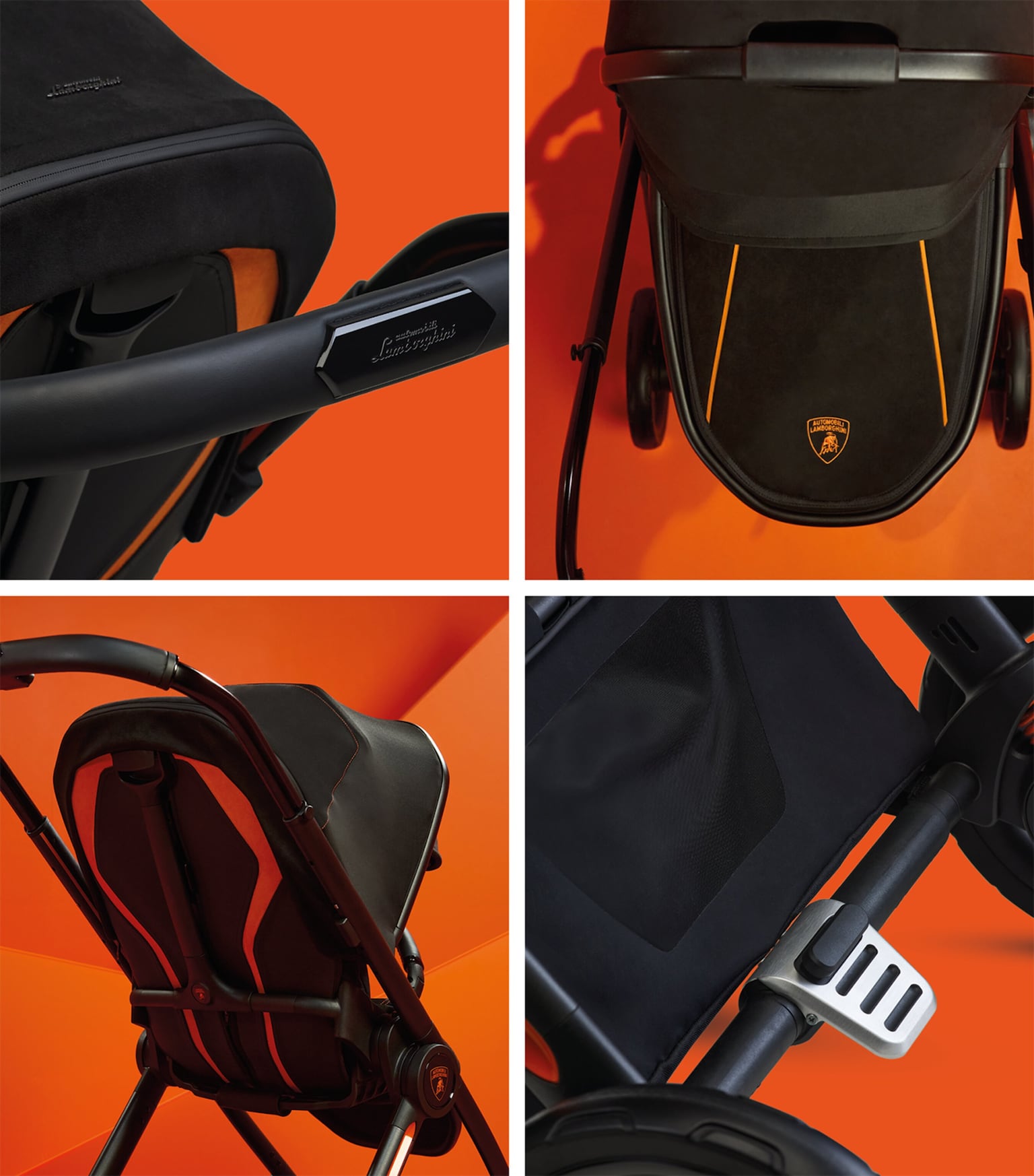 Silver Cross x Automobili Lamborghini Reef AL Arancio Stroller