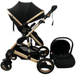 Smooche Star 3 in 1 Travel System + Mola Evolve 360 ISOFIX Grp 0/1/2/3 (BUNDLE)