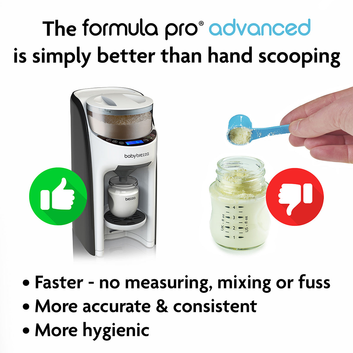 Baby Brezza Formula Pro Advanced Formula Dispenser – A-Zee Babys World